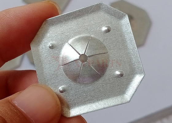 32 mm quadrati di isolamento clip di velocità di acciaio galvanizzato per l'industria di isolamento commerciale