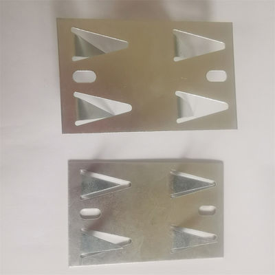 Impaller di isolamento in acciaio galvanizzato da 50 x 80 mm con 4 punte
