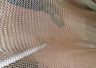 Maglia esteriore dell'anello del metallo della decorazione dell'interno con cavo d'ottone per la tenda di finestra