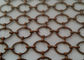 Tenda di acciaio inossidabile Ring Mesh Drapery For Room Partitions del tessuto della posta a catena della decorazione dei contesti