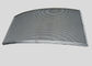 Filtro da cavo della maglia della botte di SS304 Lauter, schermo dell'arco dello schermo della curva del cavo del cuneo
