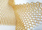 divisore d'acciaio dei corridoi di Dexhibition della maglia dell'anello colorato oro del diametro 15mm OD di 1.5MM