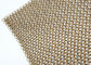 divisore d'acciaio dei corridoi di Dexhibition della maglia dell'anello colorato oro del diametro 15mm OD di 1.5MM