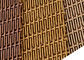 Pannelli reticolari di maglia metallica rigidi colorati PVD, maglia di Elogated dell'acciaio inossidabile del parasole