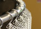 Tessuto di alluminio del cavo dei drappi della bobina del metallo della maglia per le tende decorative del divisore della doccia