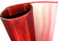 Colore rosso di Mesh Laminated Glass Curtain Wall del tessuto