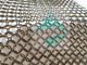 decorazione dei drappi di Ring Mesh Is For Partition Curtain del metallo del rame dell'oggetto d'antiquariato del cavo del tessuto di 2mm 20mm Chainmail