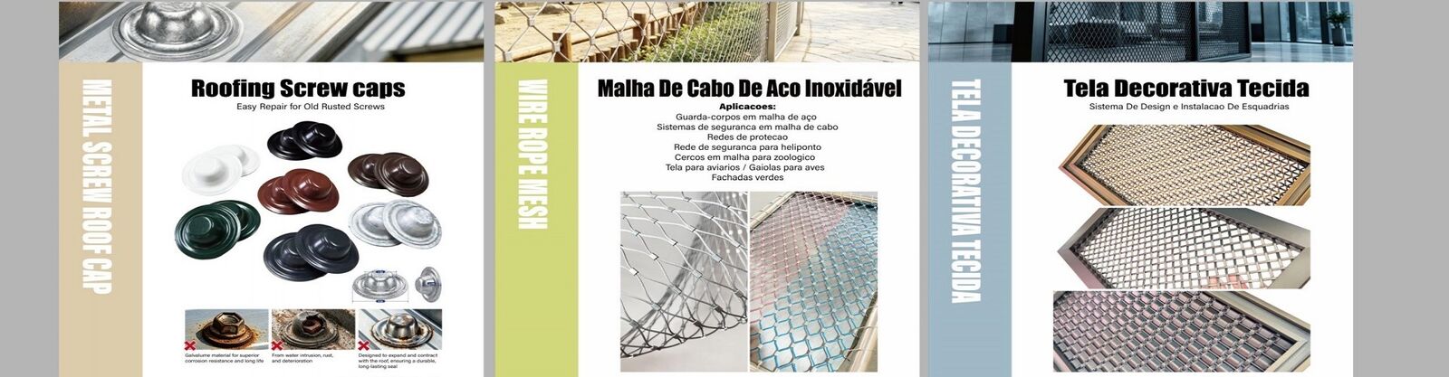 rete metallica architettonica