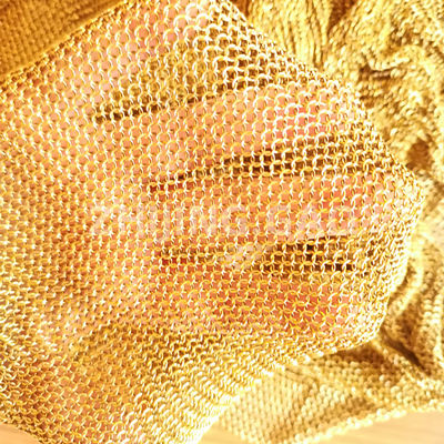 Tipo di saldatura Anelli Colore oro Anello reticolato 12 mm