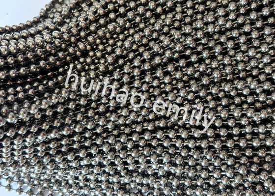 Rifugio Metal Color Ball Catena Perla Curtain per la decorazione degli hotel