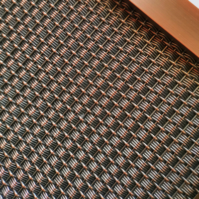 Tessuti metallici a maglia decorativa per rivestimenti per ascensori