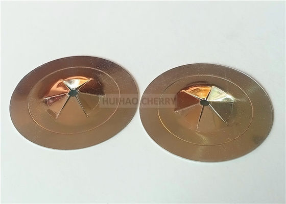 Rondelle autobloccanti rotonde da 38 mm per perni isolanti per fissare il materiale isolante in posizione