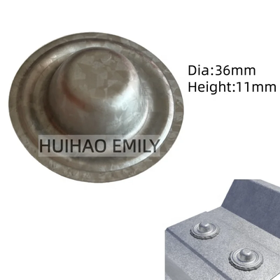 36 mm impermeabile Metallo tetto a vite Cappa copertura Lavatrice per foglio di tetto ondulato
