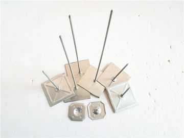Spilli in lana di roccia autoadesivi da 2,7 mm X 70 mm, base da 50 X 50 mm per spolveratura