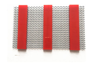 Maglia tessuta stile ad alto tenore di carbonio di auto pulizia dell'acciaio H con la banda del poliuretano