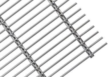 Rete metallica unita Rod, rete metallica architettonica dell'acciaio inossidabile per la decorazione