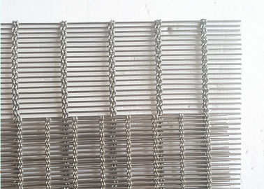 Rete metallica architettonica dell'acciaio inossidabile 316 per la parete cieca dei drappi del metallo