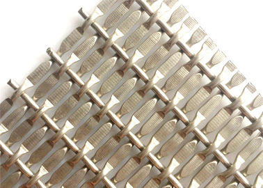 Acciaio inossidabile Crimped Woven Wire Mesh per tende porta armadio