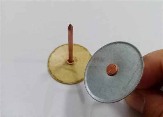 12 Ga X 38 mm Isolazione a testa a coppe per isolamento HVAC