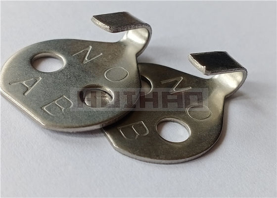 4 1⁄2" x 14 gauge Ancoraggi di legatura in acciaio inossidabile per pad isolanti rimovibili