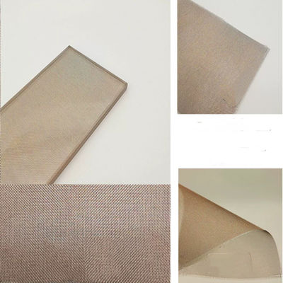 Rete metallica color argento per vetro architettonico per l'interior design