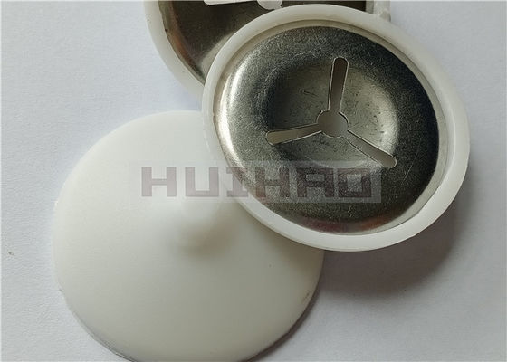 Acciaio inossidabile Autolocatrici a cupola 40 mm con tappi di plastica per il fissaggio di isolamento marino