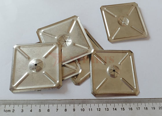 Rondelle autobloccanti per isolamento da 2-1/2" in acciaio inossidabile per clip isolanti in schiuma