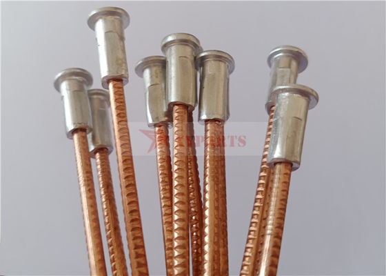 Ship Building M3x90mm Bimetallici Cd Pins con base in alluminio Copper Coat Steel Nail