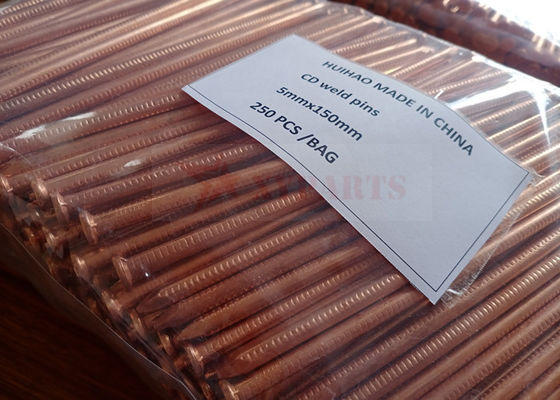 5x160mm Discarica del condensatore (CD) Pini di saldatura utilizzati per attaccare l'isolamento a vari metalli