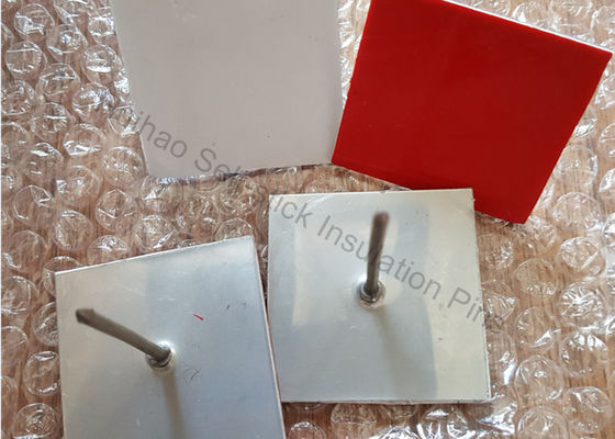 Pini di isolamento autoadesivi in metallo base da 50 mm