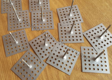 Pini di isolamento per base perforata in acciaio fisso Isolamento superficie rugosa 12 Ga Dia 63,5 mm