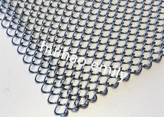 Tende da doccia a maglia di metallo ignifuge utilizzate per l'arredamento interno