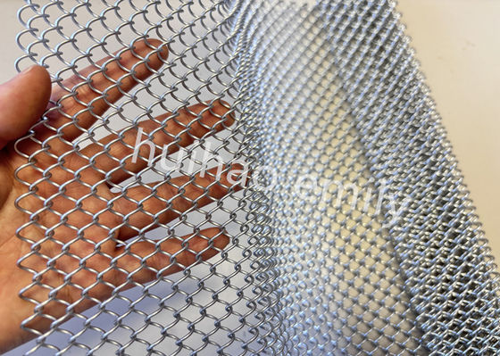 Maglia di alluminio architettonica dei drappi della bobina del metallo per i centri commerciali
