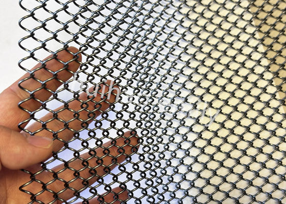 1.2mm Wire Aluminum Metal Mesh Drapery per la decorazione dei ristoranti