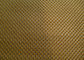 Drappi di alluminio della maglia metallica di colore dorato per la decorazione della tenda della maglia del camino