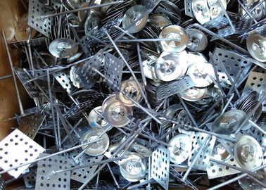 Pini di isolamento per base perforata in acciaio fisso Isolamento superficie rugosa 12 Ga Dia 63,5 mm