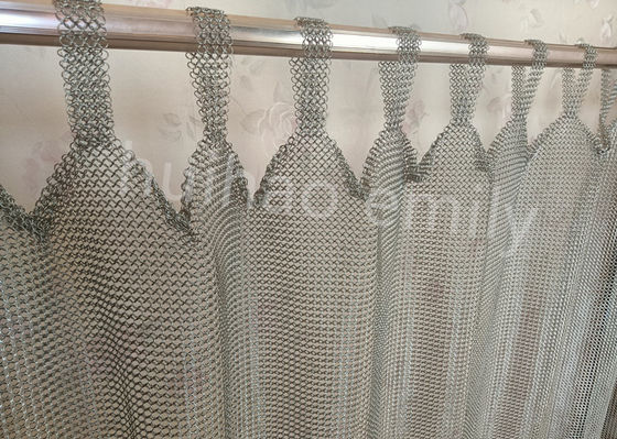 Tab Top Tipo 7mm Anello Metallico Reticolare Reticolare Acciaio Inossidabile 316L