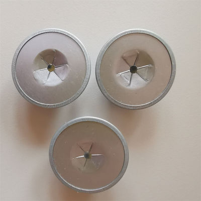 Acciaio Galvanizzato 28 mm Cuffia a Cupola per la riparazione di unghie da 3 mm
