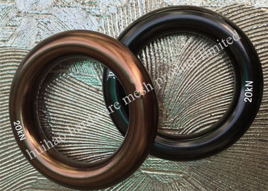 Anello rotondo di lega di alluminio di 45 mm di diametro per accessori per cinture di sicurezza