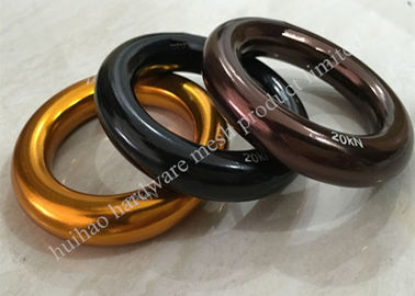 Anello rotondo di lega di alluminio di 45 mm di diametro per accessori per cinture di sicurezza