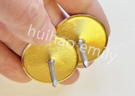 38 mm di acciaio galvanizzato, copertina di copertina con carta d'oro
