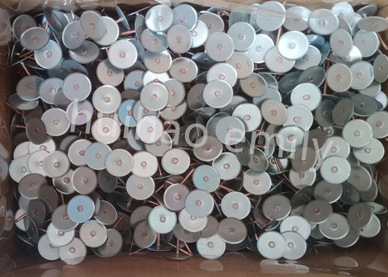 38 mm Copper Coated Cupped Head Weld Pin per condotti di isolamento