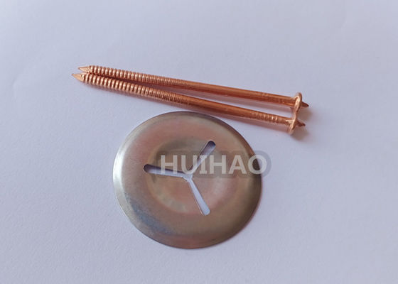 3x65mm Isolatore di fissaggio CD Saldatura Stud Pins con rivestimento in rame