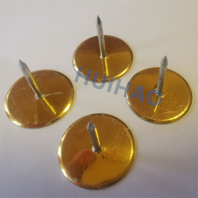 12 ga X 1 1/2 &quot;Pini di saldatura a testa di tazza con testa isolata di 30 mm