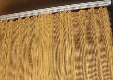 Tenda a maglia di alluminio con binario metallico
