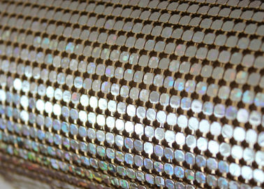 4 mm di colore dorato di alluminio seghe di metallo maglia per decorazioni alberghiere