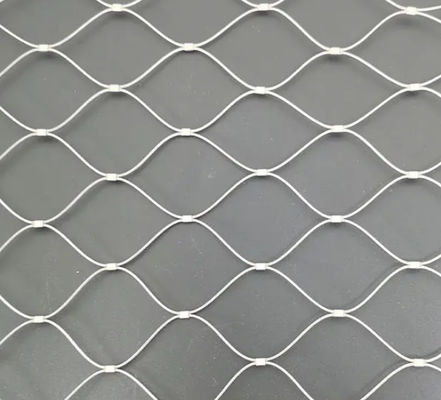Architettura flessibile 2' x 2' SS304 Rope Mesh per la sicurezza