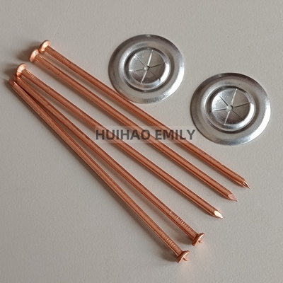 3x65mm Isolatore di fissaggio CD Saldatura Stud Pins con rivestimento in rame