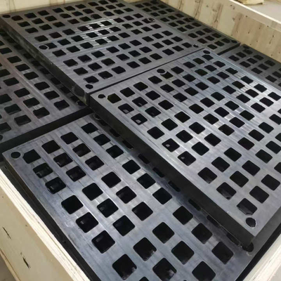 Modulo Deck Media Rubber Vibrating Screen Mesh per l'applicazione del minerale Anti-intasamento
