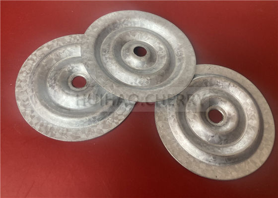 Piastra di isolamento in acciaio Galvalume 82x40 mm per membrane di tetto